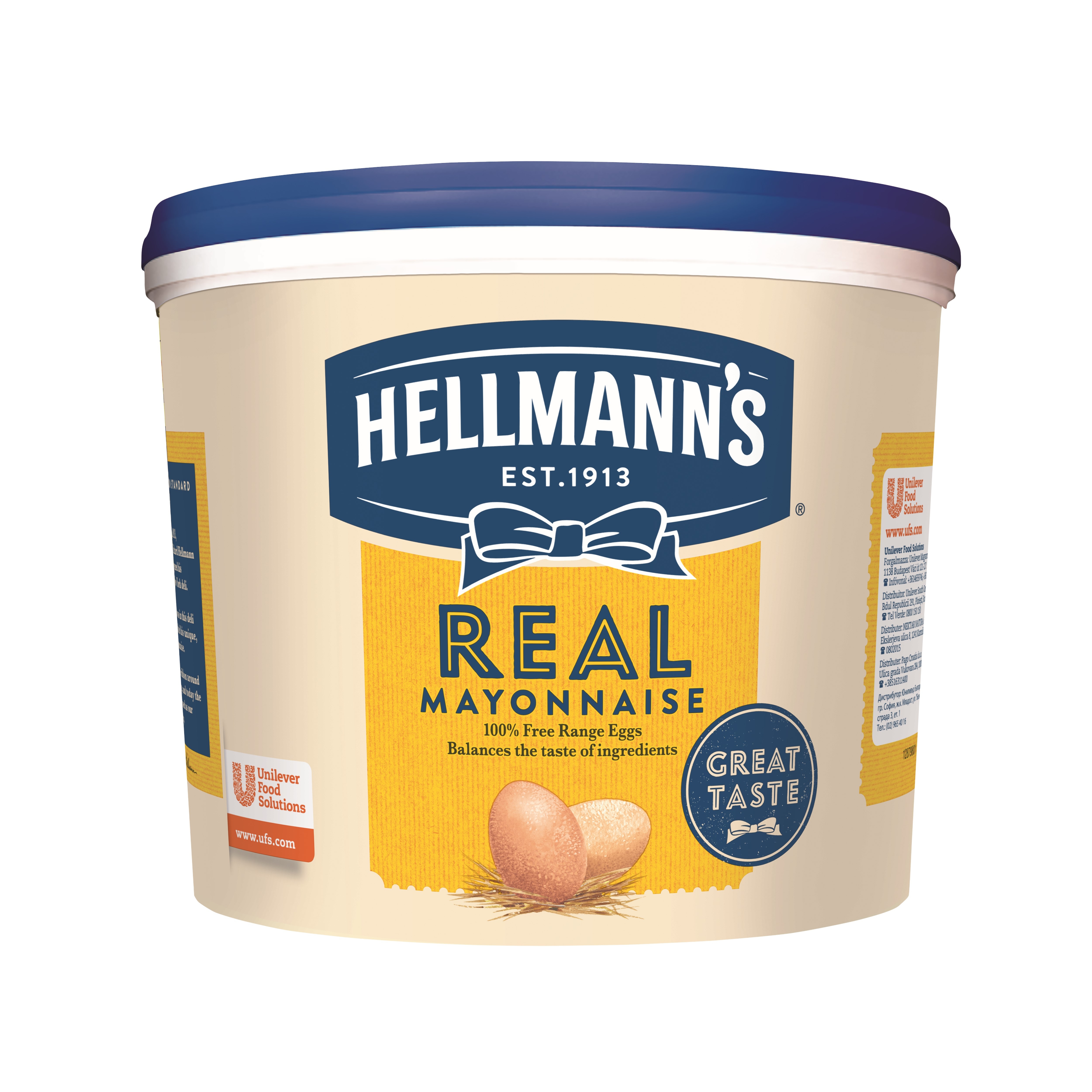 Hellmann's Delikatesna majoneza 5 l - Hellmann's majoneza pruža autentičan okus i kvalitetu svakom gostu.