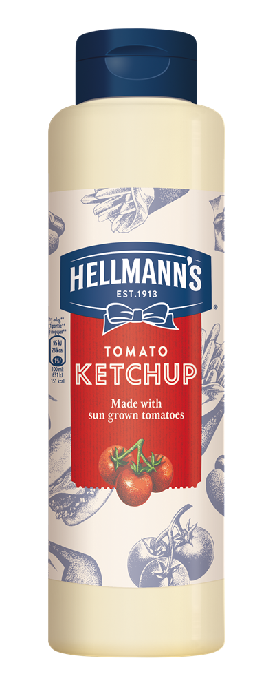Hellmann's Ketchup 856 ml - Pokažite kvalitetu svojim gostima