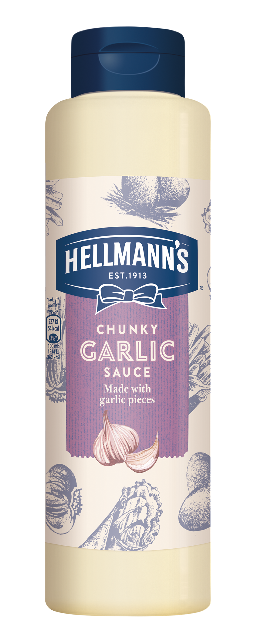 Hellmann’s umak od češnjaka 850 ml - Pokažite kvalitetu svojim gostima