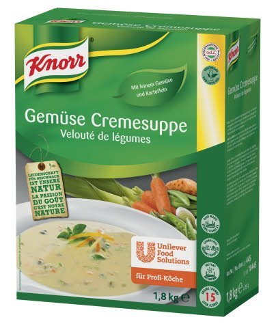 Knorr krem povrtna juha 1,8 kg