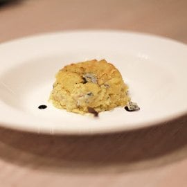 Palenta s gorgonzolom