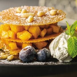 Desert s jabukom i citrusima