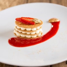 Mille-feuille s jagodama Mille-feuille s jagodama