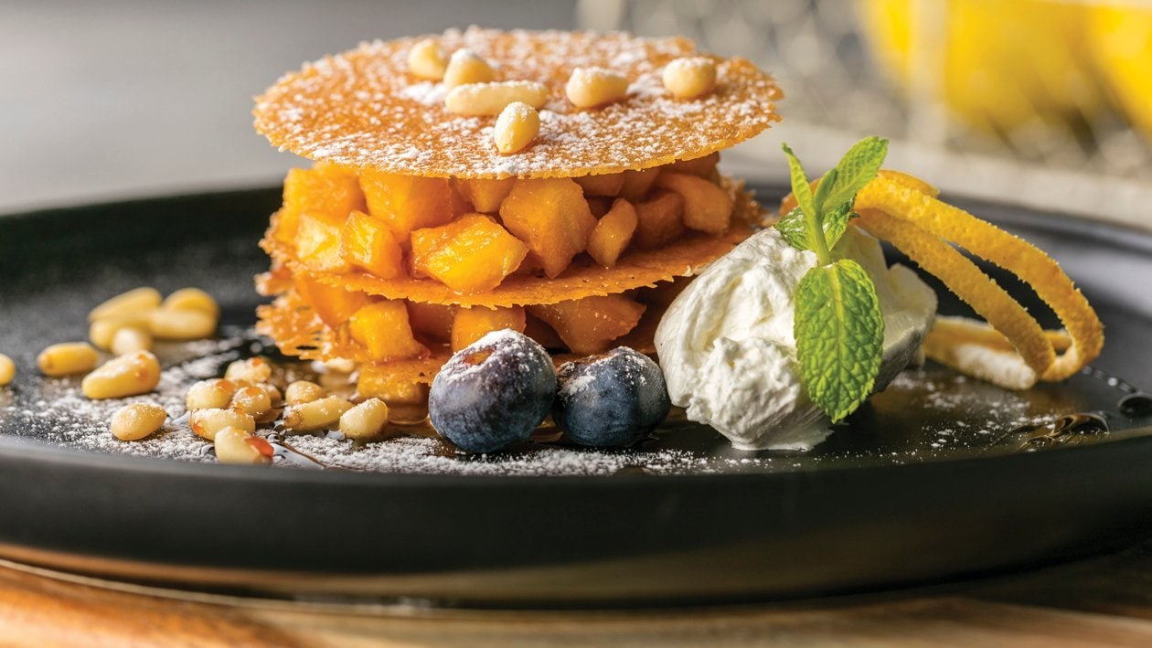Desert s jabukom i citrusima – - Recept