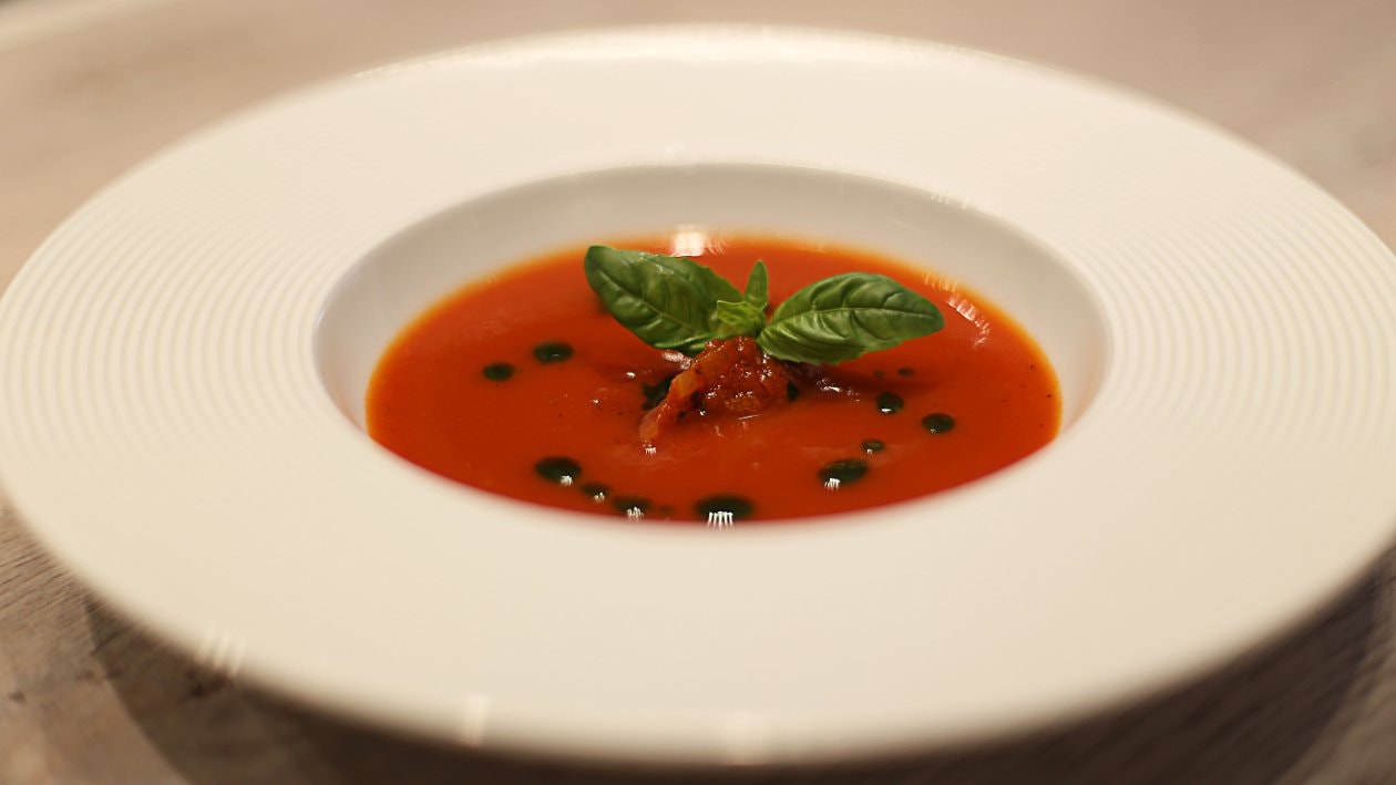 Krem juha od pečenih rajčica – - Recept