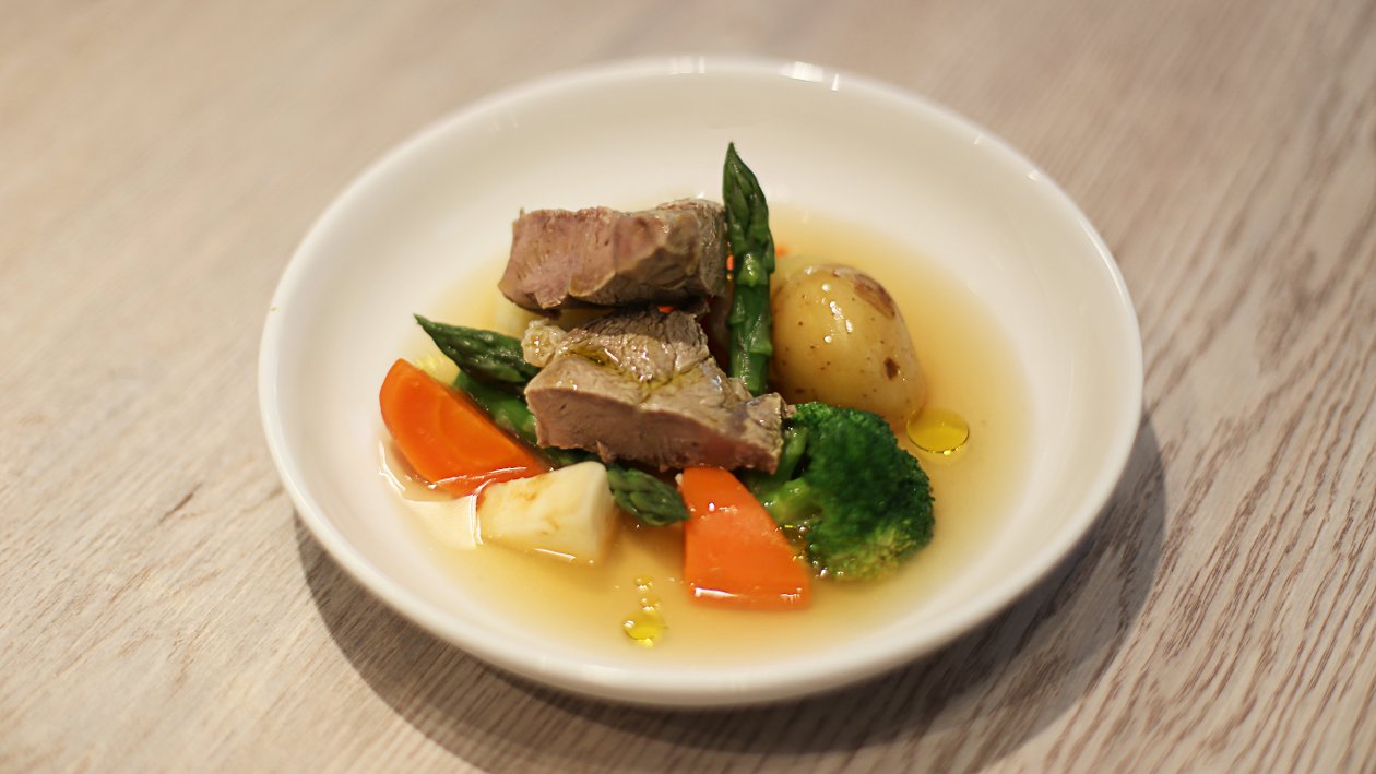 Teleća lešada s povrćem - Recept